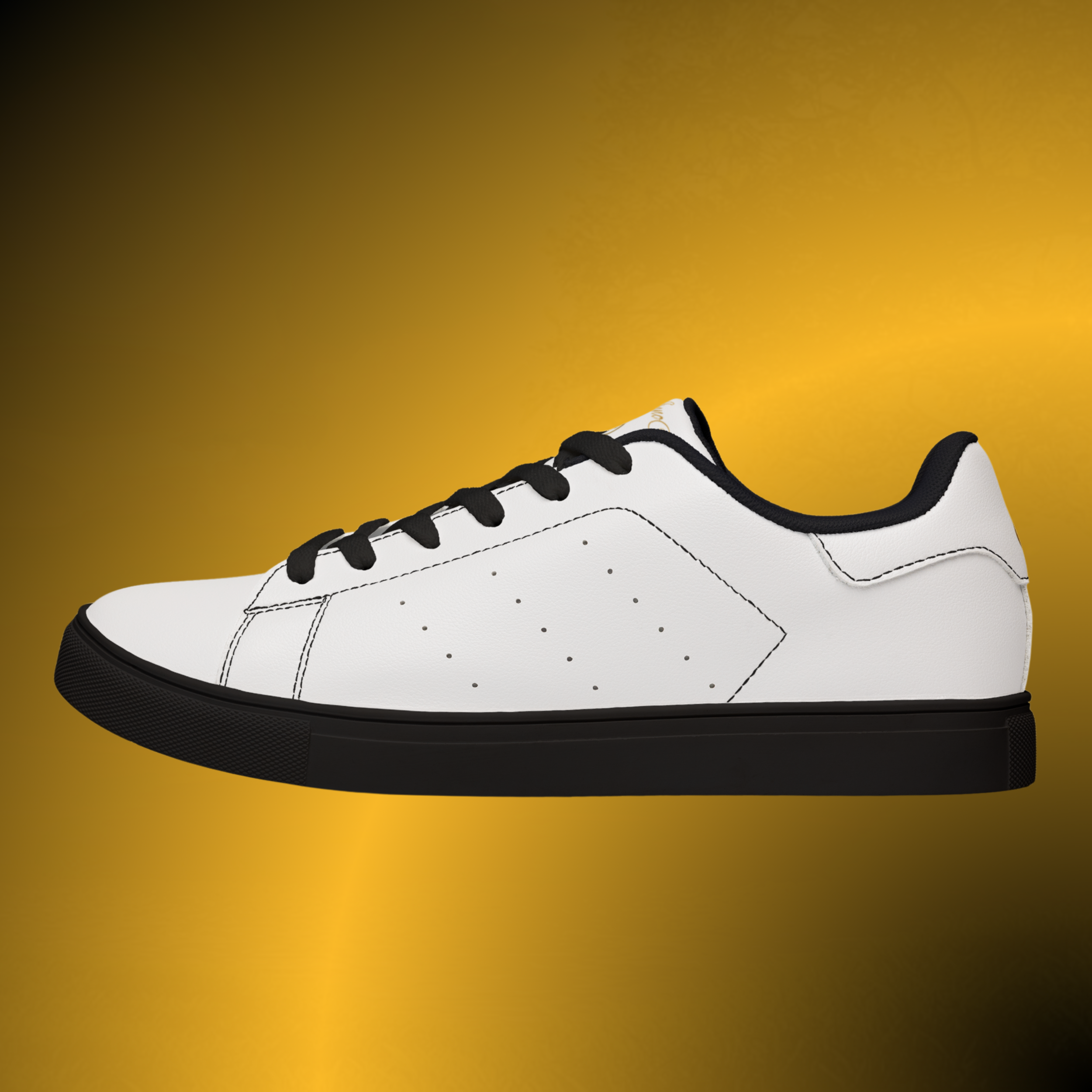 SH0336 - Essence Innovation Men's Essence Core Leather Blanc Noir