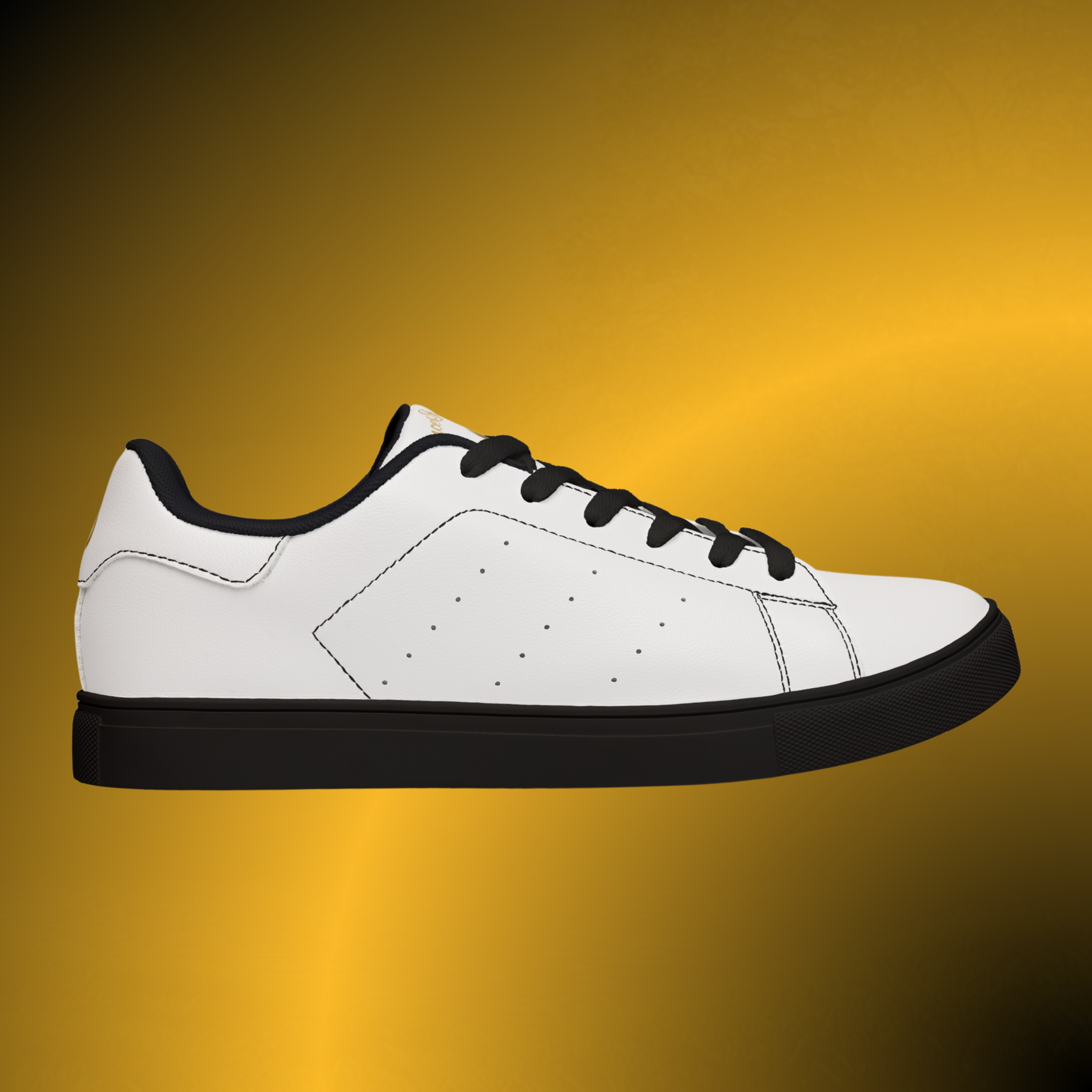 SH0339 - Essence Innovation Men's Essence Core Leather Blanc Noir