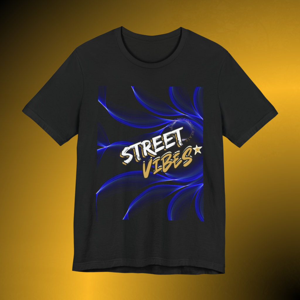 Street Vibes Graphic Tee | Streetwear Collection | Essence Innovation®