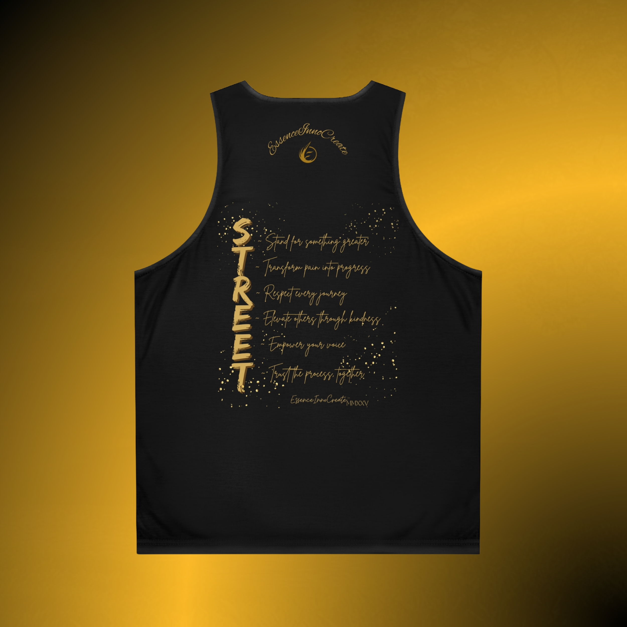 T0764 - Essence Innovation Street Graphic Tank Top | Streetwear Collection | Essence Innovation®