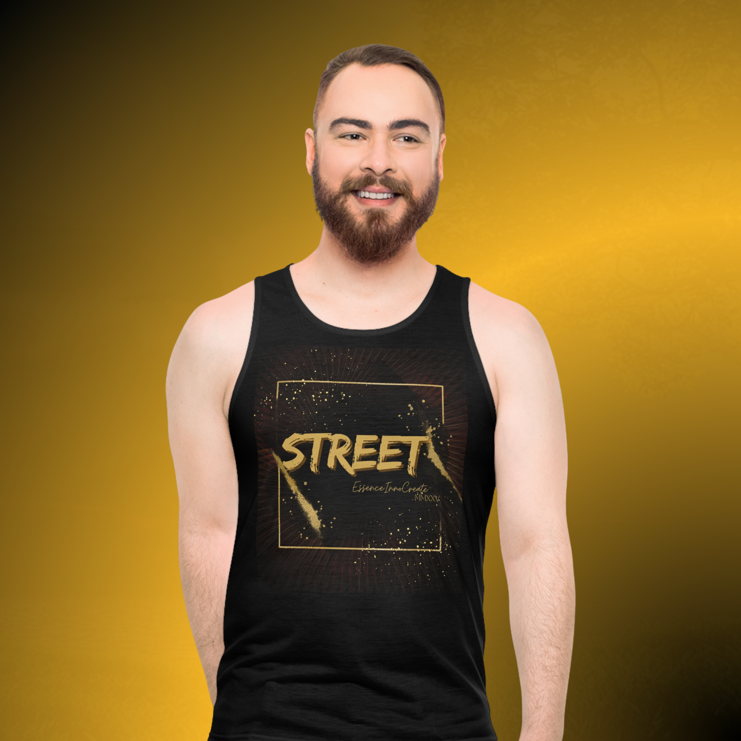 T0767 - Essence Innovation Street Graphic Tank Top | Streetwear Collection | Essence Innovation®