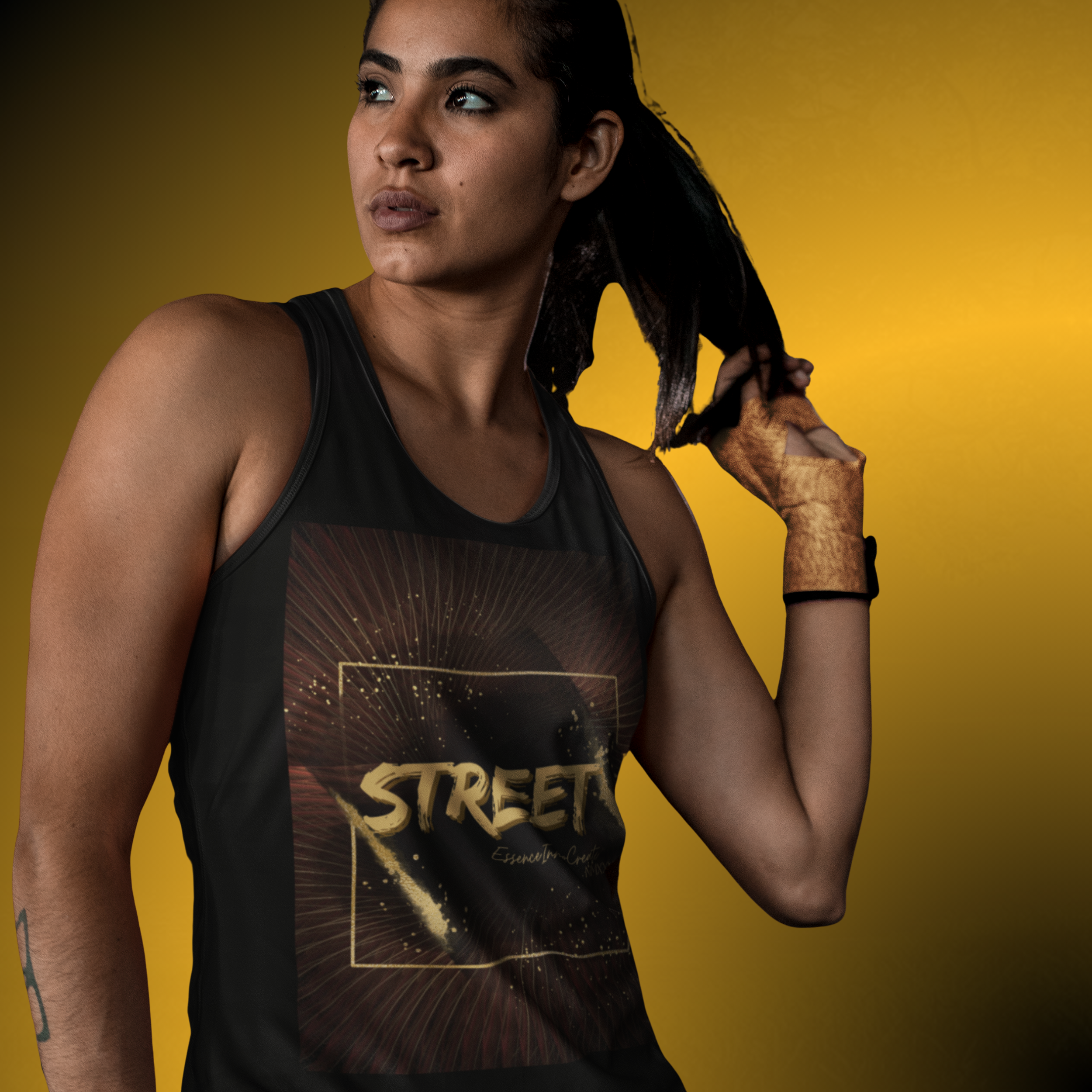 T0787 - Essence Innovation Street Graphic Tank Top | Streetwear Collection | Essence Innovation®