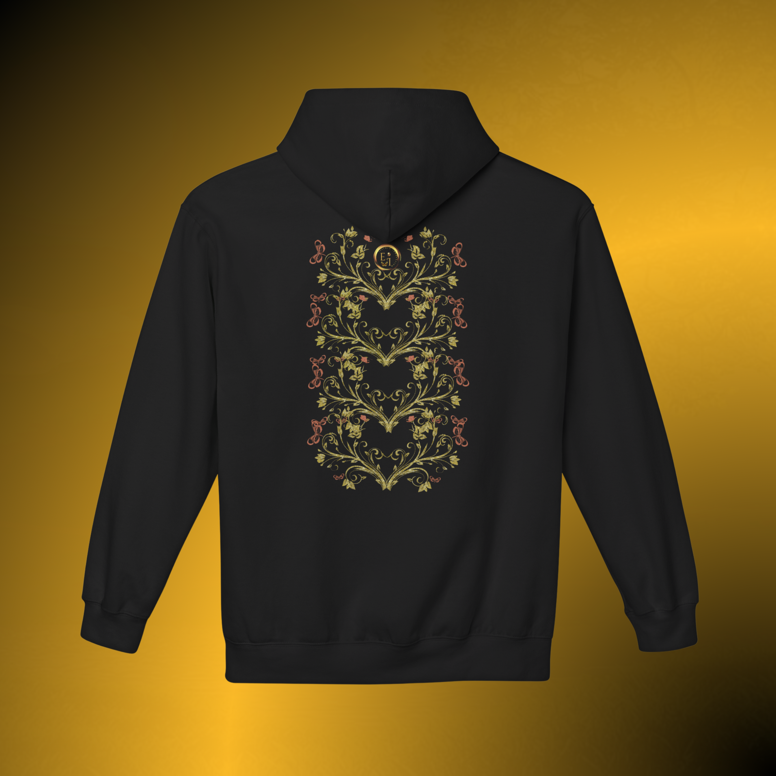 T1016 - Essence Innovation Bohemian Butterfly Hoodie | Botanical Collection | Essence Innovation®